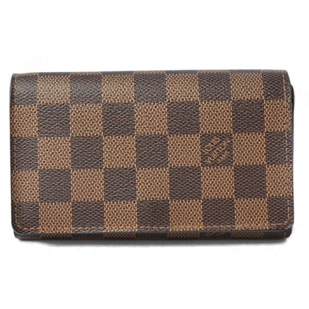 Louis Vuitton Portefeuille Wallet Tresor Bi fold Damier